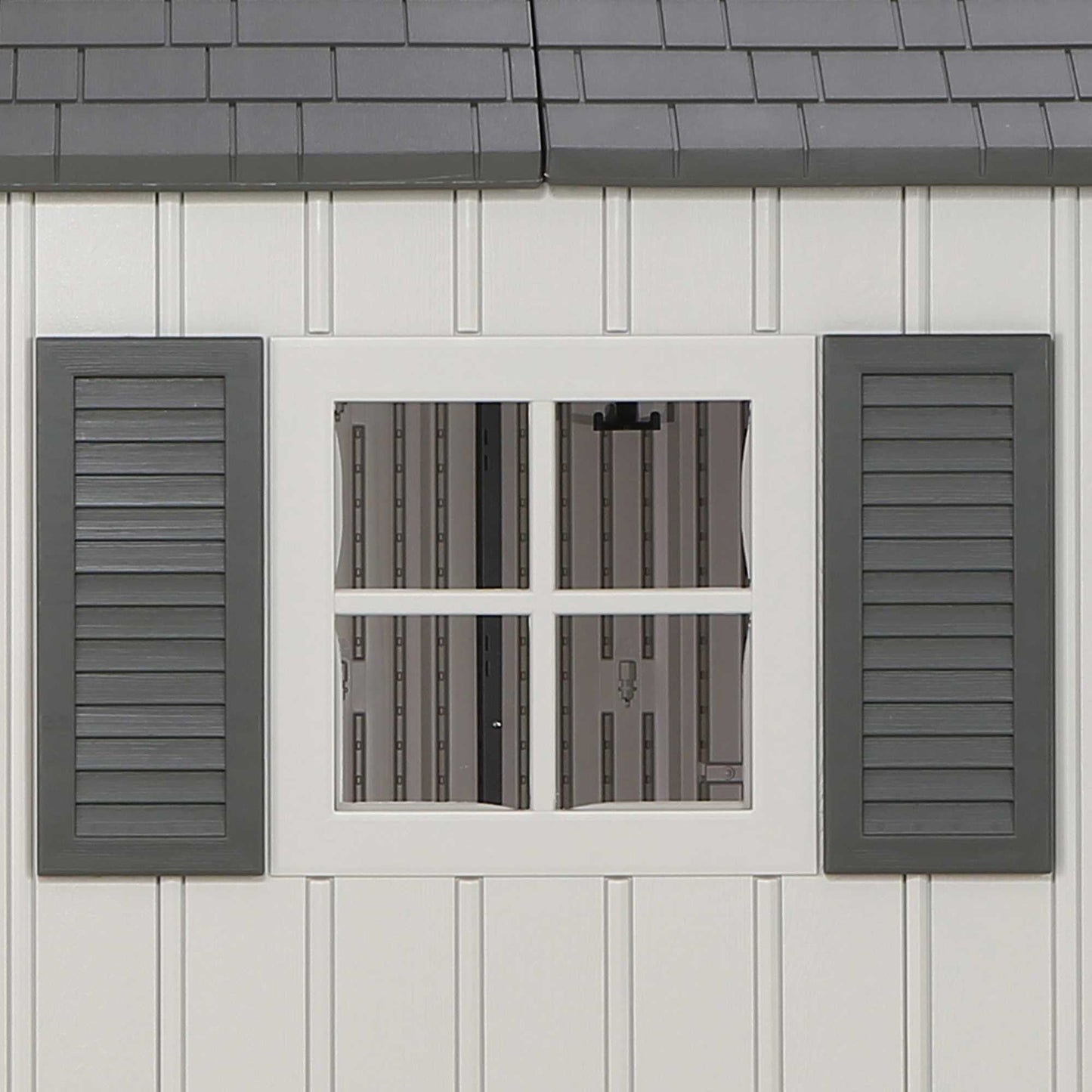 Lifetime Heavy Duty Dual Entrance Plastic Shed 17.5 x 8ft