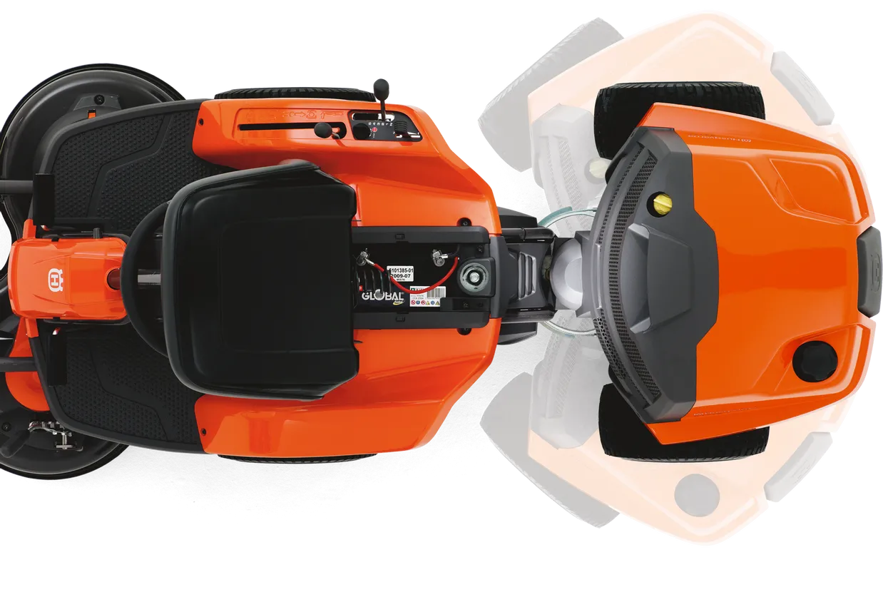 Husqvarna R112C Rider on Mower Tractor