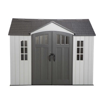 Lifetime Heavy Duty Single Entrance Plastic Shed 10x8ft