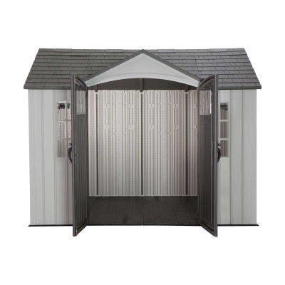 Lifetime Heavy Duty Single Entrance Plastic Shed 10x8ft